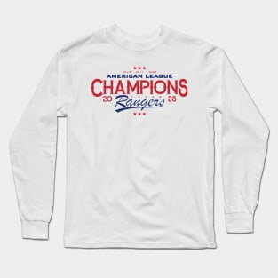 Rangers - American League 2023 Champions Long Sleeve T-Shirt